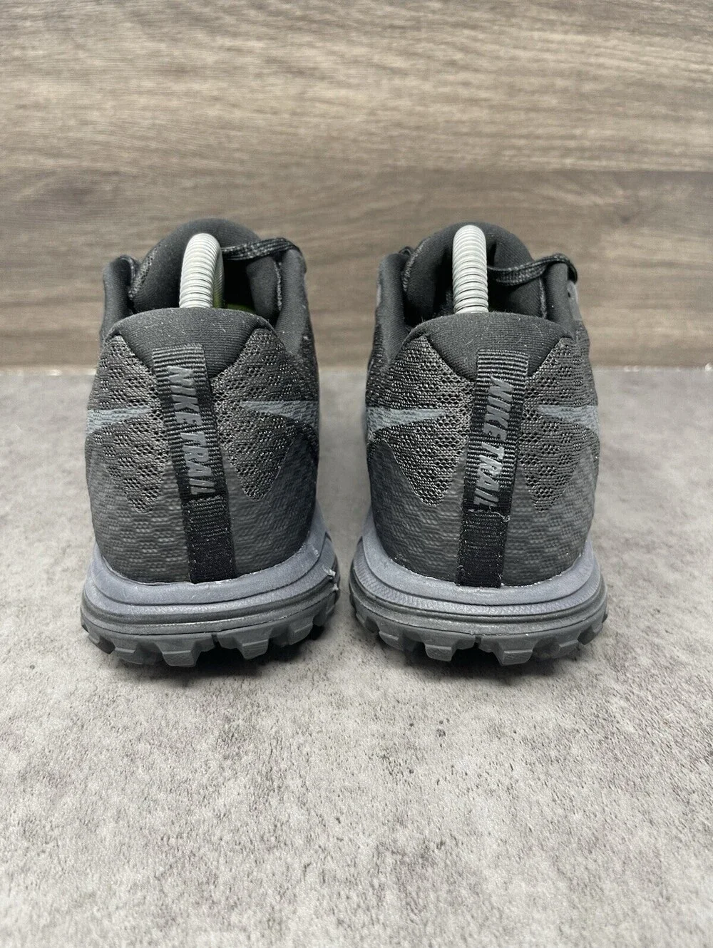 Nike Air Zoom Wildhorse 4 Trail Sneakers Womens Size 9 Black Athletic Running